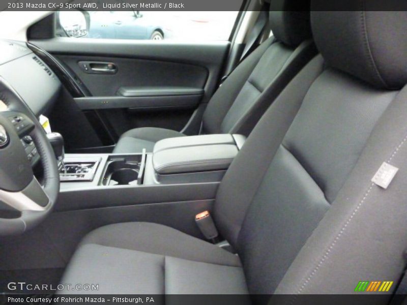 Front Seat of 2013 CX-9 Sport AWD