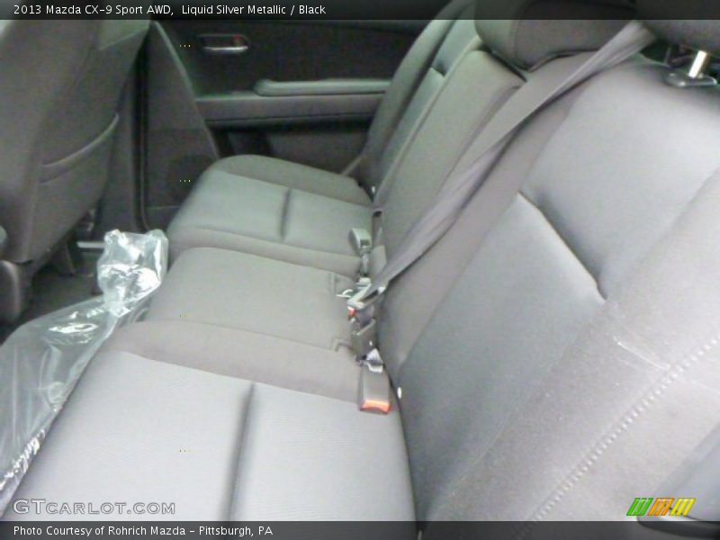 Rear Seat of 2013 CX-9 Sport AWD