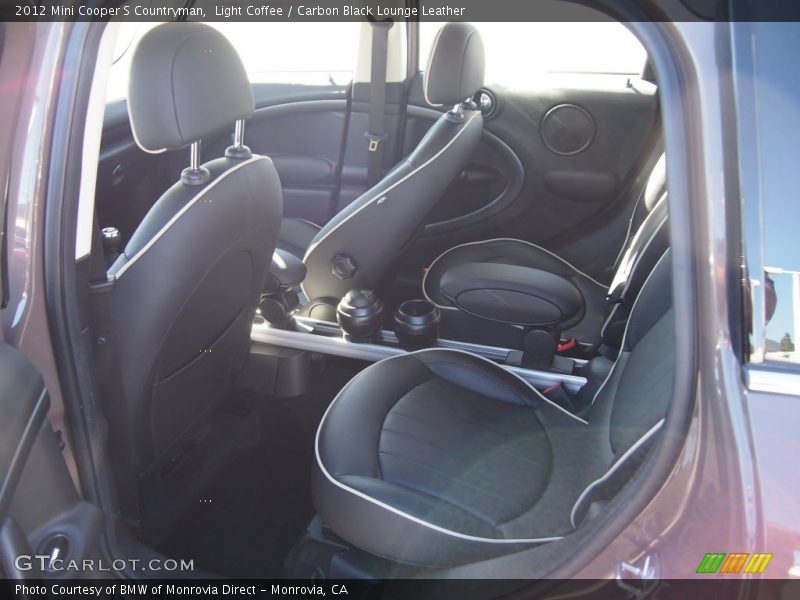 Light Coffee / Carbon Black Lounge Leather 2012 Mini Cooper S Countryman