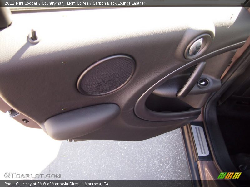 Light Coffee / Carbon Black Lounge Leather 2012 Mini Cooper S Countryman