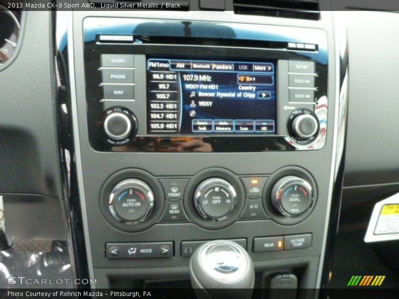 Controls of 2013 CX-9 Sport AWD