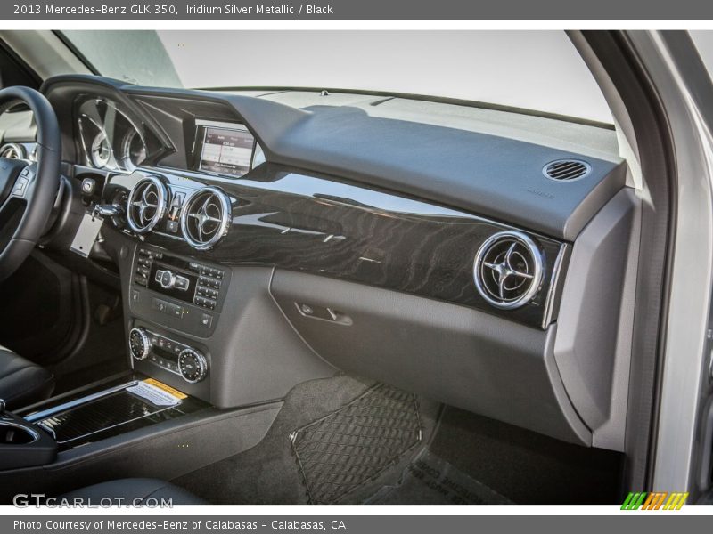 Iridium Silver Metallic / Black 2013 Mercedes-Benz GLK 350