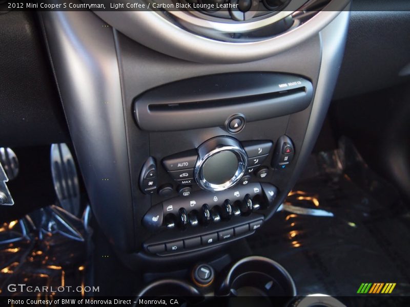 Light Coffee / Carbon Black Lounge Leather 2012 Mini Cooper S Countryman