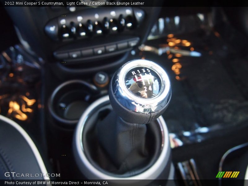 Light Coffee / Carbon Black Lounge Leather 2012 Mini Cooper S Countryman