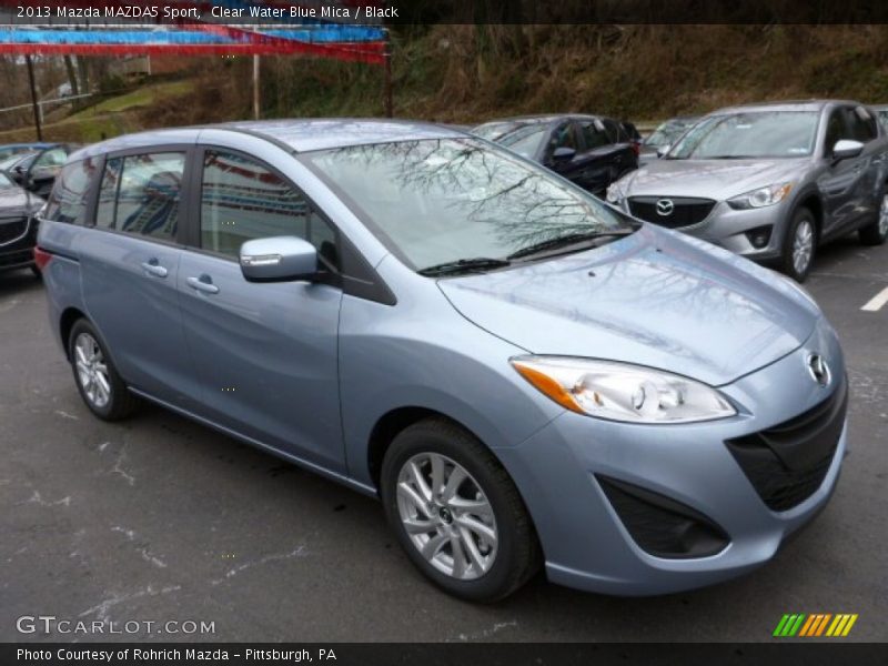 Front 3/4 View of 2013 MAZDA5 Sport