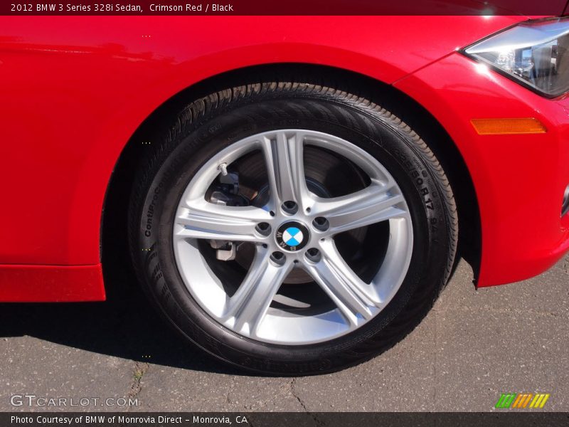 Crimson Red / Black 2012 BMW 3 Series 328i Sedan