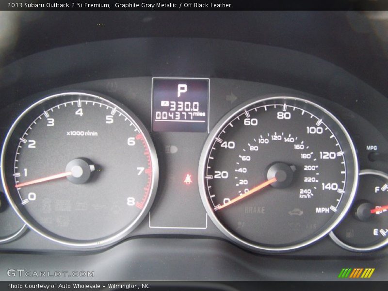  2013 Outback 2.5i Premium 2.5i Premium Gauges