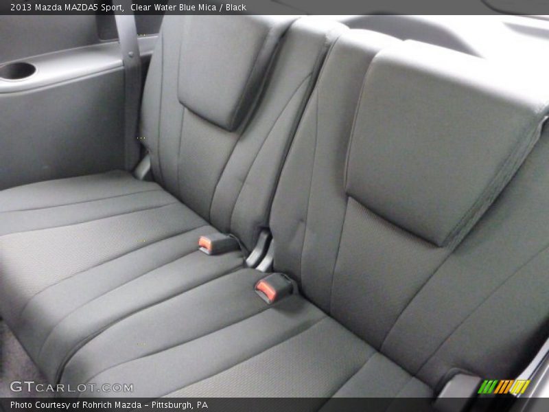 Rear Seat of 2013 MAZDA5 Sport