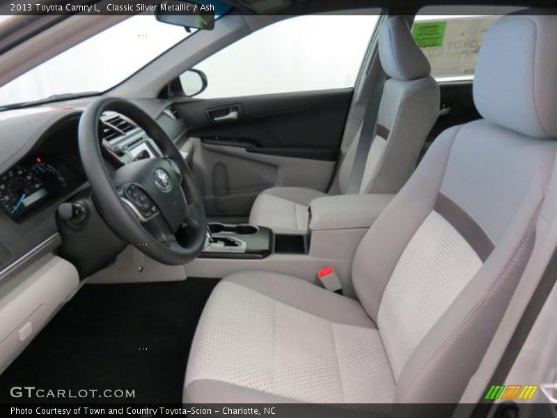  2013 Camry L Ash Interior
