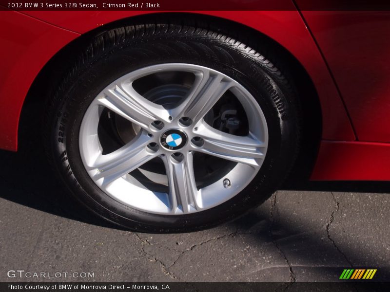 Crimson Red / Black 2012 BMW 3 Series 328i Sedan
