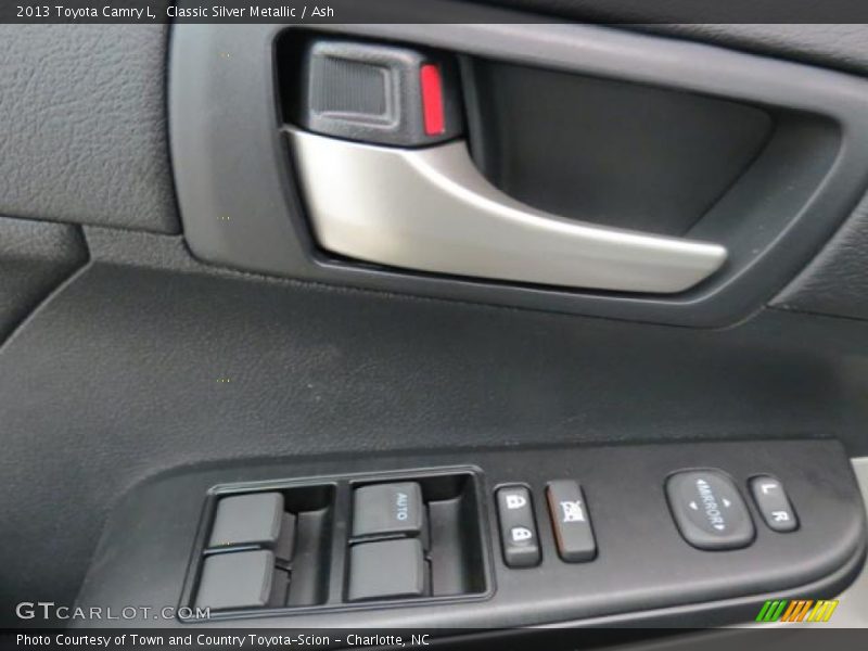 Classic Silver Metallic / Ash 2013 Toyota Camry L