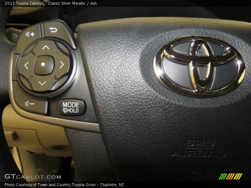 Classic Silver Metallic / Ash 2013 Toyota Camry L