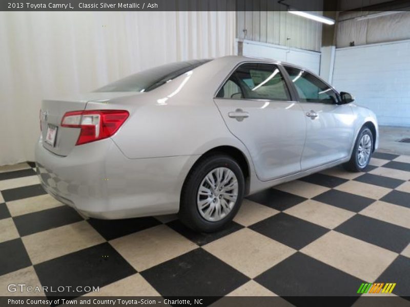 Classic Silver Metallic / Ash 2013 Toyota Camry L