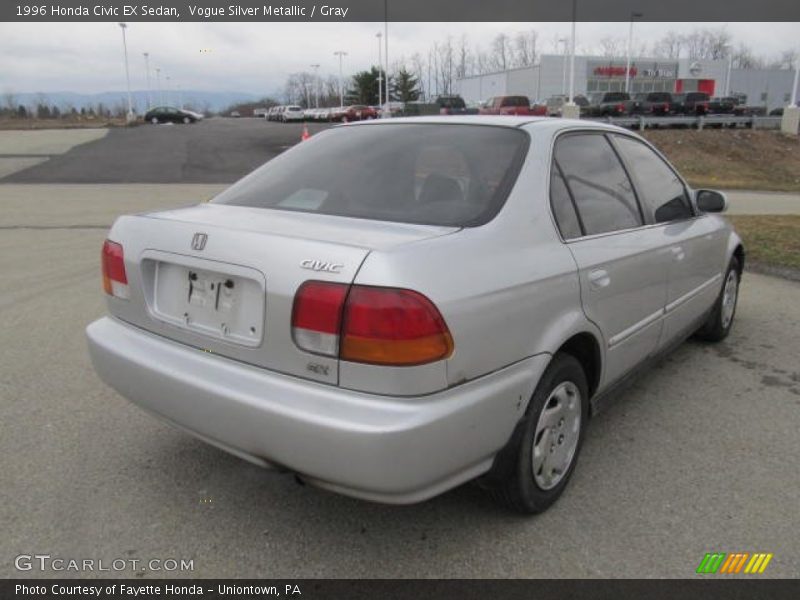 Vogue Silver Metallic / Gray 1996 Honda Civic EX Sedan