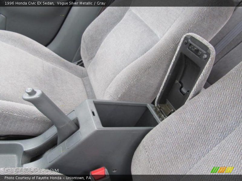 Vogue Silver Metallic / Gray 1996 Honda Civic EX Sedan