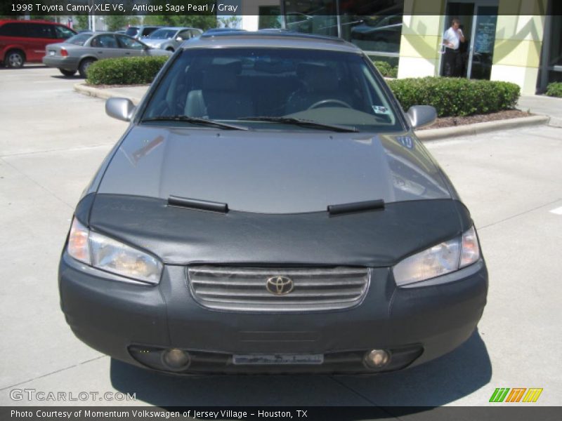 Antique Sage Pearl / Gray 1998 Toyota Camry XLE V6