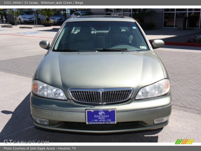 Millenium Jade Green / Beige 2001 Infiniti I 30 Sedan