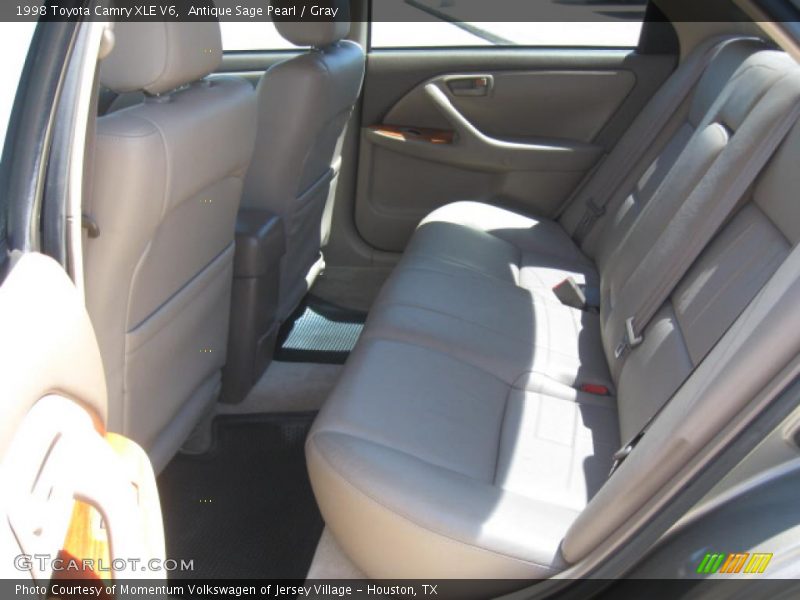 Antique Sage Pearl / Gray 1998 Toyota Camry XLE V6
