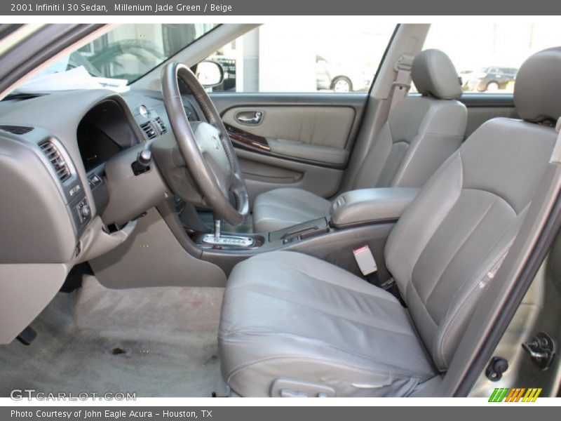 Front Seat of 2001 I 30 Sedan