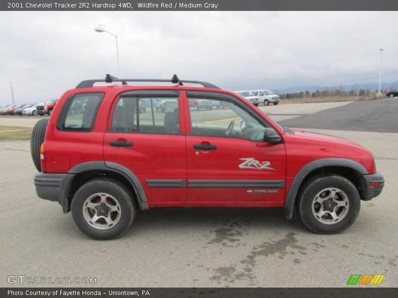  2001 Tracker ZR2 Hardtop 4WD Wildfire Red