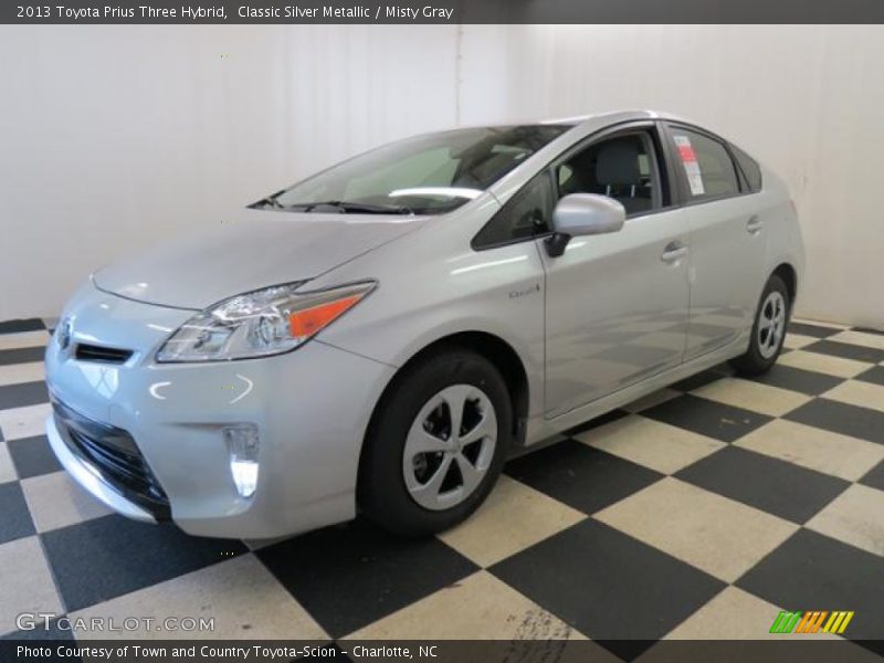 Front 3/4 View of 2013 Prius Three Hybrid