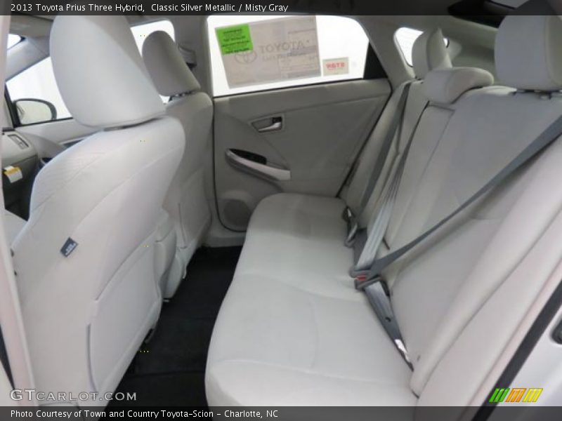 Classic Silver Metallic / Misty Gray 2013 Toyota Prius Three Hybrid