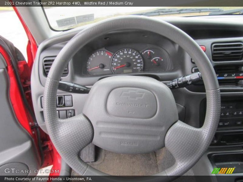  2001 Tracker ZR2 Hardtop 4WD Steering Wheel