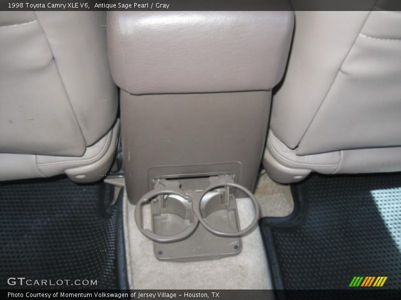 Antique Sage Pearl / Gray 1998 Toyota Camry XLE V6