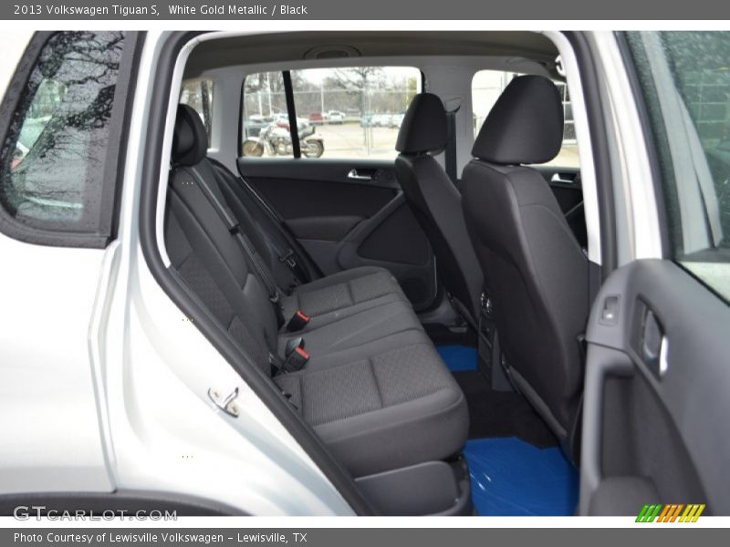 White Gold Metallic / Black 2013 Volkswagen Tiguan S