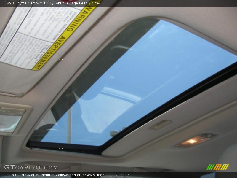 Antique Sage Pearl / Gray 1998 Toyota Camry XLE V6