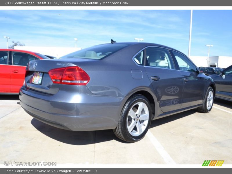 Platinum Gray Metallic / Moonrock Gray 2013 Volkswagen Passat TDI SE