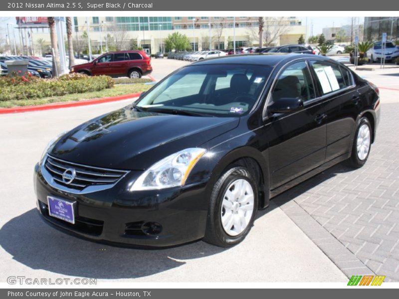 Super Black / Charcoal 2012 Nissan Altima 2.5 S
