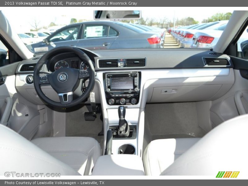 Platinum Gray Metallic / Moonrock Gray 2013 Volkswagen Passat TDI SE
