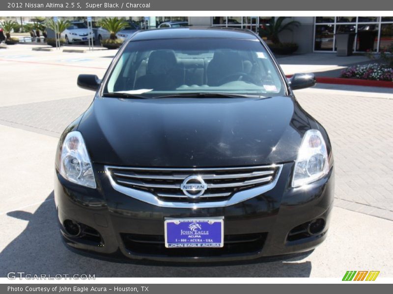 Super Black / Charcoal 2012 Nissan Altima 2.5 S