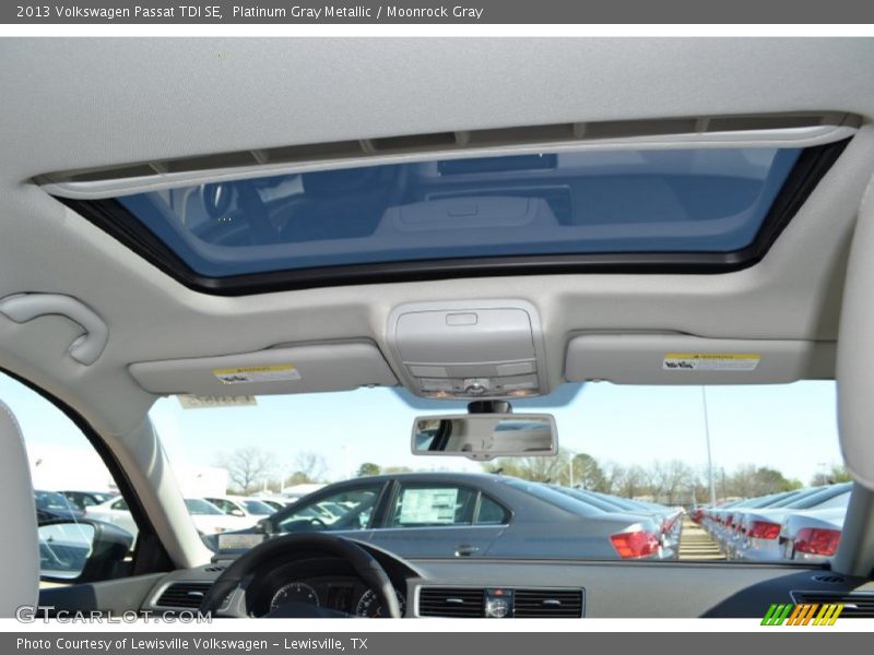 Platinum Gray Metallic / Moonrock Gray 2013 Volkswagen Passat TDI SE