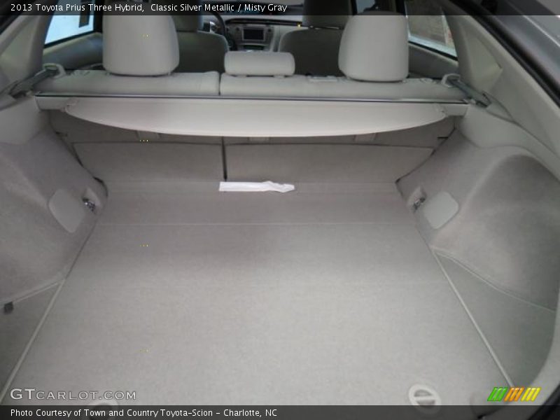 Classic Silver Metallic / Misty Gray 2013 Toyota Prius Three Hybrid