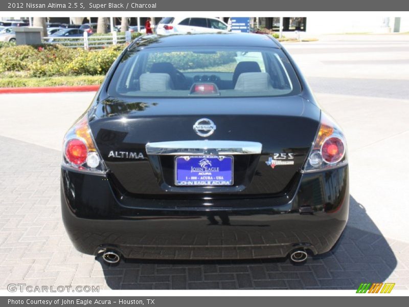 Super Black / Charcoal 2012 Nissan Altima 2.5 S