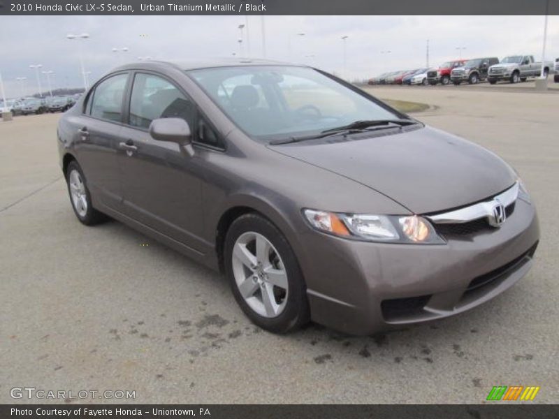 Front 3/4 View of 2010 Civic LX-S Sedan