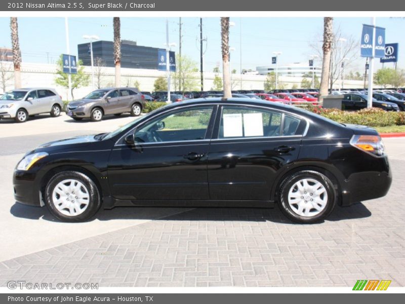 Super Black / Charcoal 2012 Nissan Altima 2.5 S