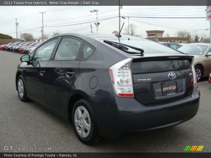 Winter Gray Metallic / Dark Gray 2011 Toyota Prius Hybrid II