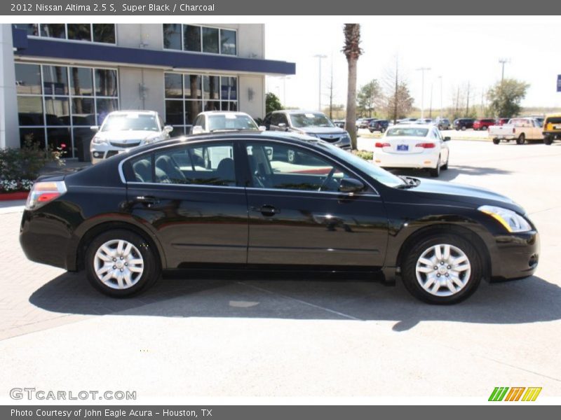 Super Black / Charcoal 2012 Nissan Altima 2.5 S