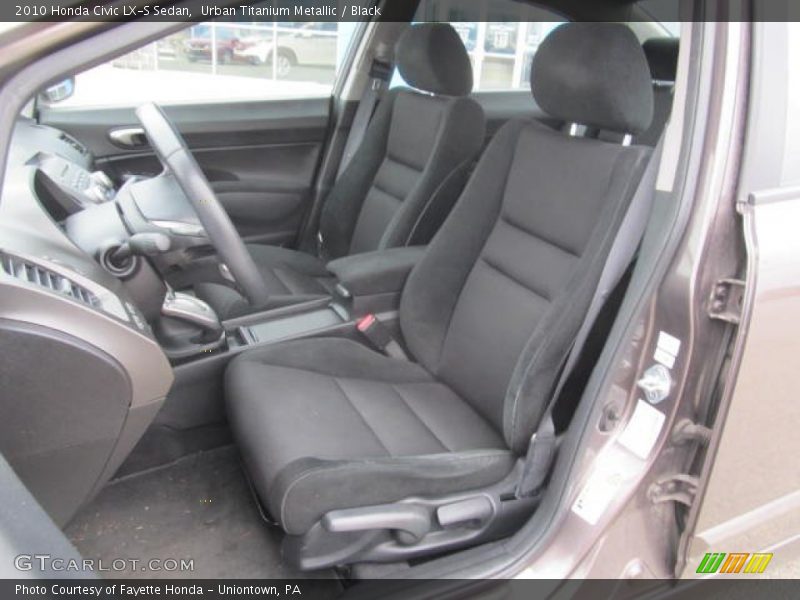 Urban Titanium Metallic / Black 2010 Honda Civic LX-S Sedan