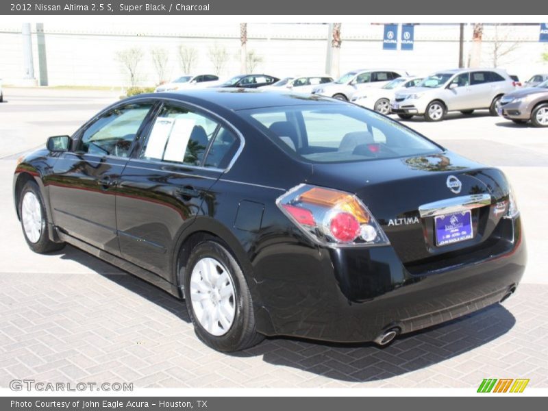 Super Black / Charcoal 2012 Nissan Altima 2.5 S