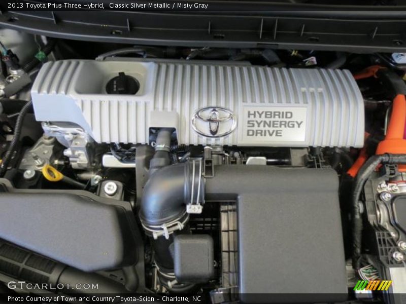 Classic Silver Metallic / Misty Gray 2013 Toyota Prius Three Hybrid