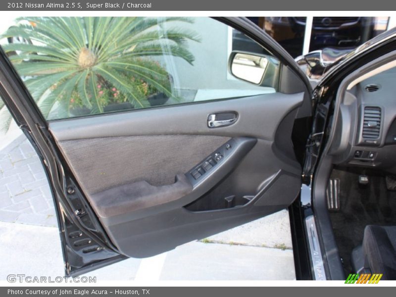 Super Black / Charcoal 2012 Nissan Altima 2.5 S