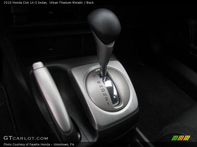Urban Titanium Metallic / Black 2010 Honda Civic LX-S Sedan