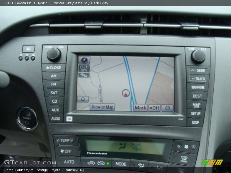 Navigation of 2011 Prius Hybrid II