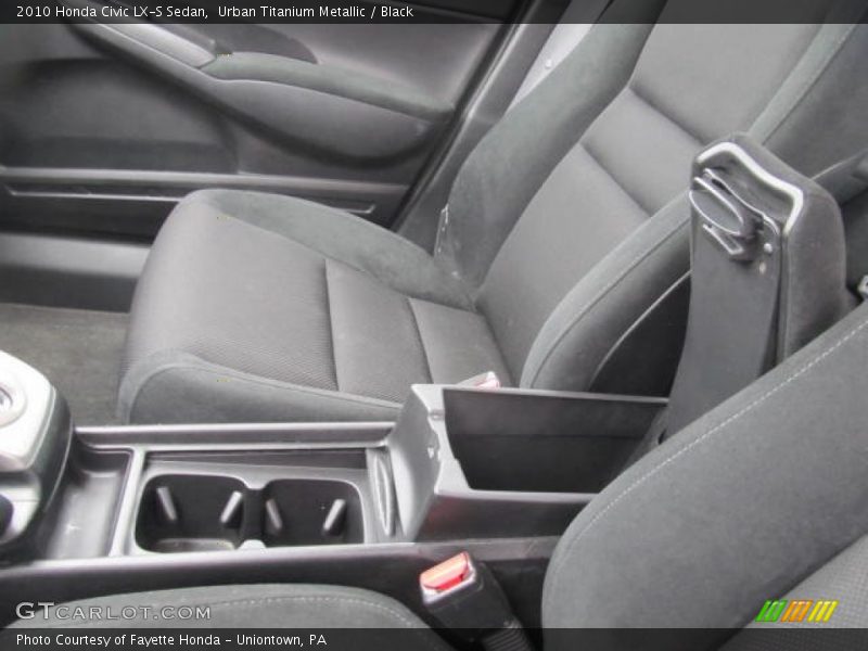Urban Titanium Metallic / Black 2010 Honda Civic LX-S Sedan