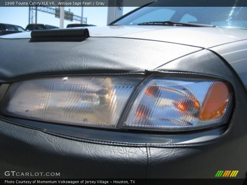 Antique Sage Pearl / Gray 1998 Toyota Camry XLE V6