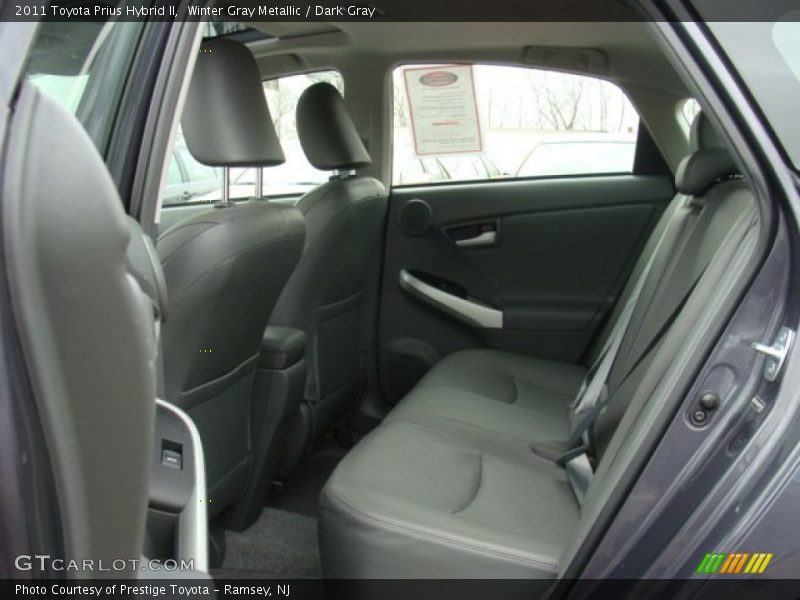 Winter Gray Metallic / Dark Gray 2011 Toyota Prius Hybrid II